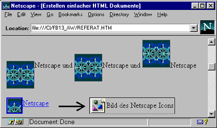 Beispiel: Bilder im HTML Dokument